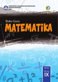 Image of Buku Guru Matematika Kelas IX