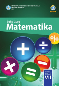 Image of Buku Guru Matematika Kelas VII