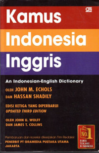 Image of Kamus Indonesia - Inggris Edisi Ketiga yang Diperbarui