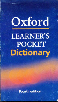 Image of Oxford Learner's Pocket Dictionary